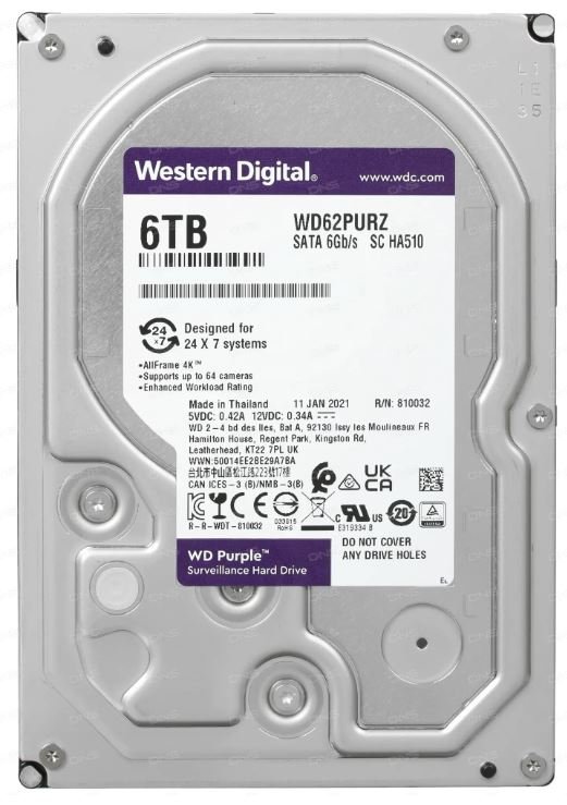 Жесткий диск WD62PURX
